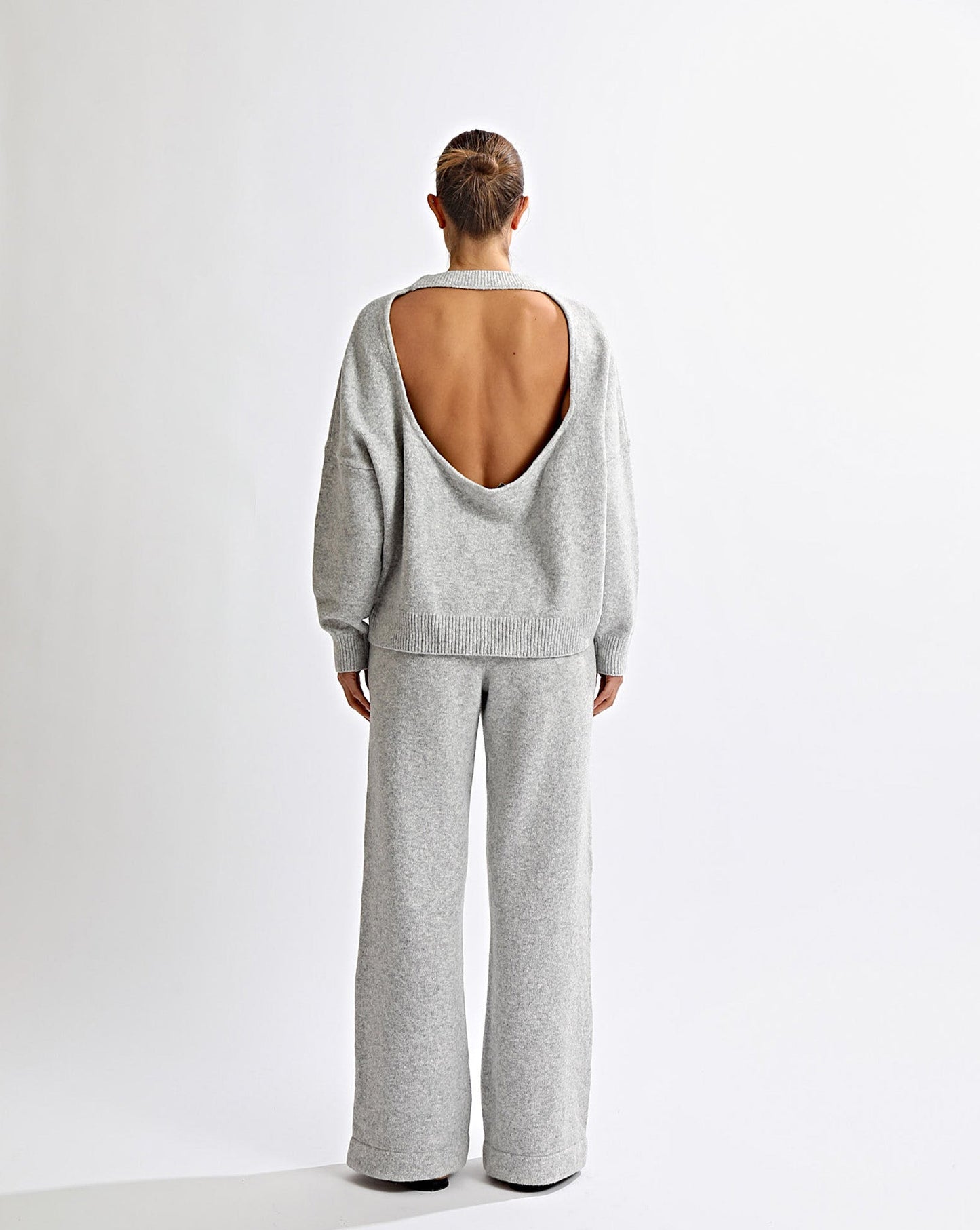 Knit Backless Set